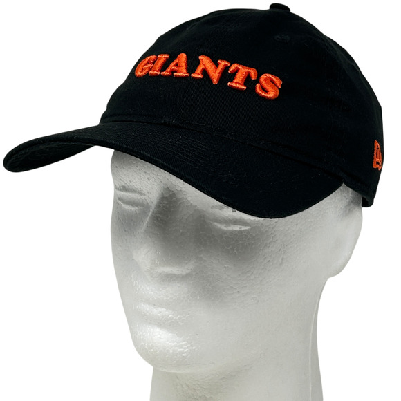 San Francisco Giants Womens Dad Hat Baseball Cap New Era Strapback 6 Panel Black - Picture 1 of 9